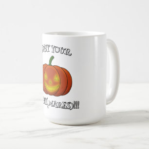 白熱［赤熱］光を放つJack-o'-Lantern -悪夢を点灯 コーヒーマグカップ