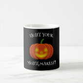 白熱［赤熱］光を放つJack-o'-Lantern -悪夢を点灯 モーフィングマグカップ (中央)