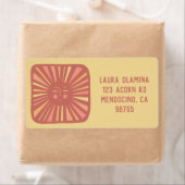 白熱［赤熱］光を放つSun Cute and 魅力的 Pinkカスタマイズ IT ラベル (インサイチュ)