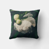 白牡丹装飾用クッション クッション (裏面)