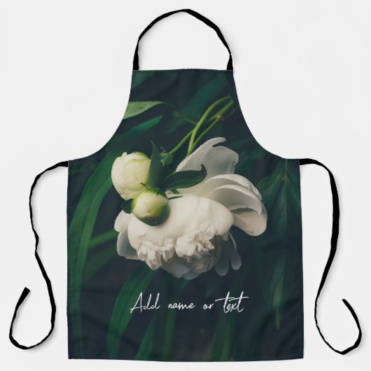白牡丹 エプロン (正面)