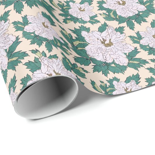 白牡丹 ラッピングペーパー (ロールコーナー)