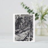 「白状しろ！」 インディアインクスケッチフラットカード (スタンド正面)