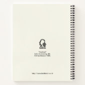 「白状しろ！」インドのインクスケッチ ノートブック (裏面)