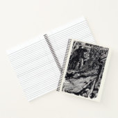 「白状しろ！」インドのインクスケッチ ノートブック (内部)