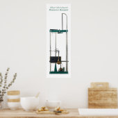 白独身のの表示：高調波アナライザ ポスター (キッチン)