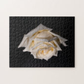 白独身のバラ ジグソーパズル (横)