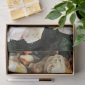 白独身のバラ 薄葉紙 (ギフト)