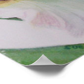 白独身の虹彩 ポスター (角)