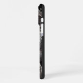 白狼の静かな内省 iPhoneケース (左側面)