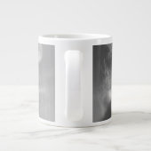 白狼 白い森 ジャンボコーヒーマグカップ (裏面)