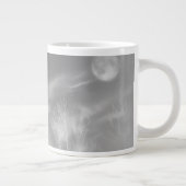 白狼 白い森 ジャンボコーヒーマグカップ (右)