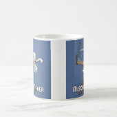 白猫いたずら屋コーヒーマグ コーヒーマグカップ (中央)