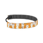 白猫と生姜の猫が緑の目を青く描く アスレチックヘッドバンド (左)