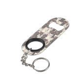 白猫と白猫の柄 キーホルダー栓抜き (裏面アングル)