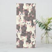 白猫と白猫の柄 セーブザデート (スタンド正面)
