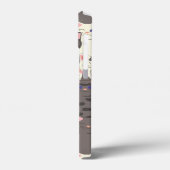 白猫と白猫の柄 Case-Mate iPhoneケース (裏面 / 左)