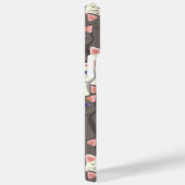 白猫と白猫の柄 Case-Mate iPhoneケース (裏面 / 右)