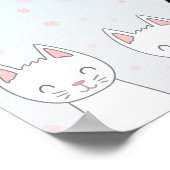白猫と黒猫 ポスター (角)
