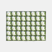 白猫サンダーコーブ フリースブランケット (正面(横))