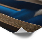 白猫シャム ポスター (角)