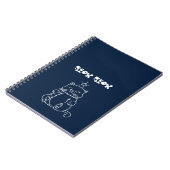 白猫ノート ノートブック (左側)