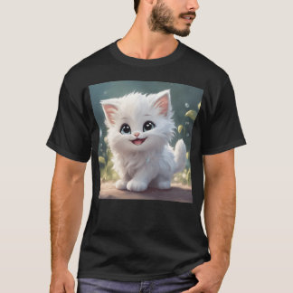 白猫ヴィンテージ Tシャツ