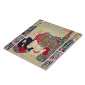 白猫日本のの女の子 タイル (側面)