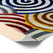 白猫日本のの女の子 ポスター (角)