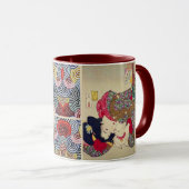 白猫日本のの女の子 マグカップ (正面右)