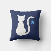 白猫枕 クッション (裏面)