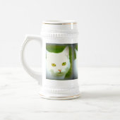 白猫顔 ビールジョッキ (左)