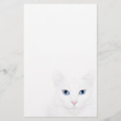 白猫顔 便箋 (正面)