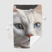 白猫 ゴルフタオル (インサイチュ)