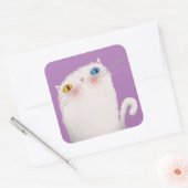 白猫 スクエアシール (封筒)