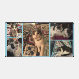 白猫 デスクマット