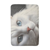 白猫 バスマット (正面縦)