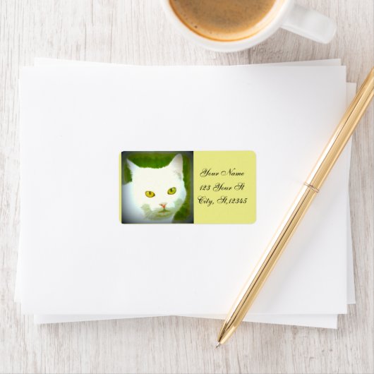 白猫 ラベル (インサイチュ)