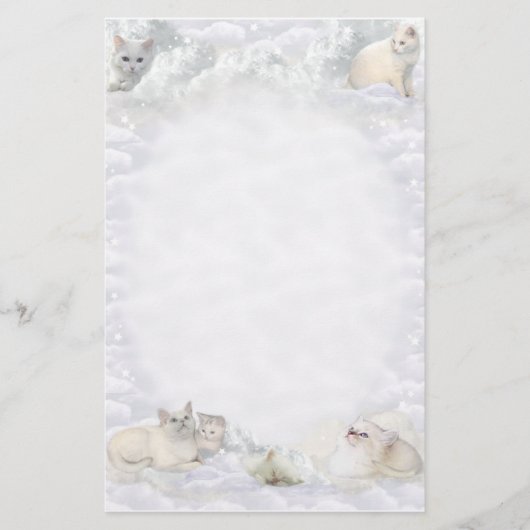 白猫😽 便箋 (正面)