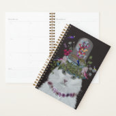 白猫（蝶の鈴の壺） プランナー手帳 (ディスプレー)