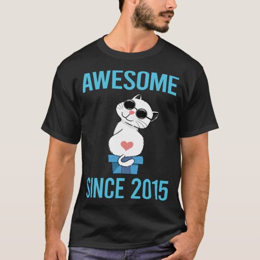 白猫 - 2015年からスゴイ Tシャツ (正面)
