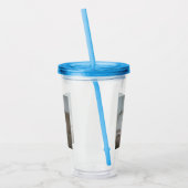 白猫 | Zazzle_Growstore アクリルタンブラー (左)