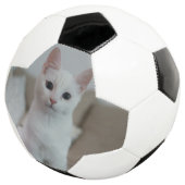 白猫 | Zazzle_Growstore サッカーボール (3/4)