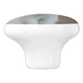 白猫 | Zazzle_Growstore セラミックノブ (側面)