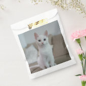 白猫 | Zazzle_Growstore フェイバーバッグ (封をした状態)