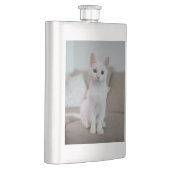 白猫 | Zazzle_Growstore フラスク (右)