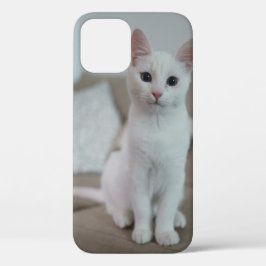 白猫 | Zazzle_Growstore iPhone 12 Proケース