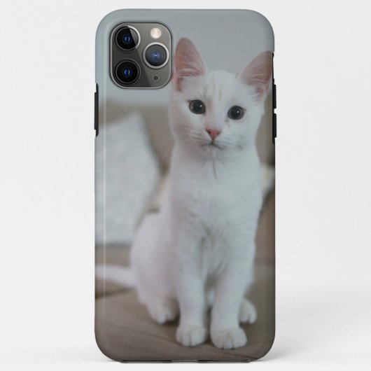 白猫 | Zazzle_Growstore Case-Mate iPhoneケース (裏面)