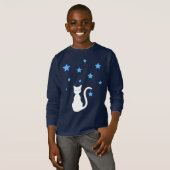 白猫Tシャツ（子） Tシャツ (正面フル)