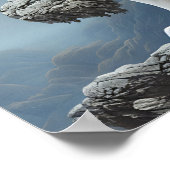 白獅子術 ポスター (角)